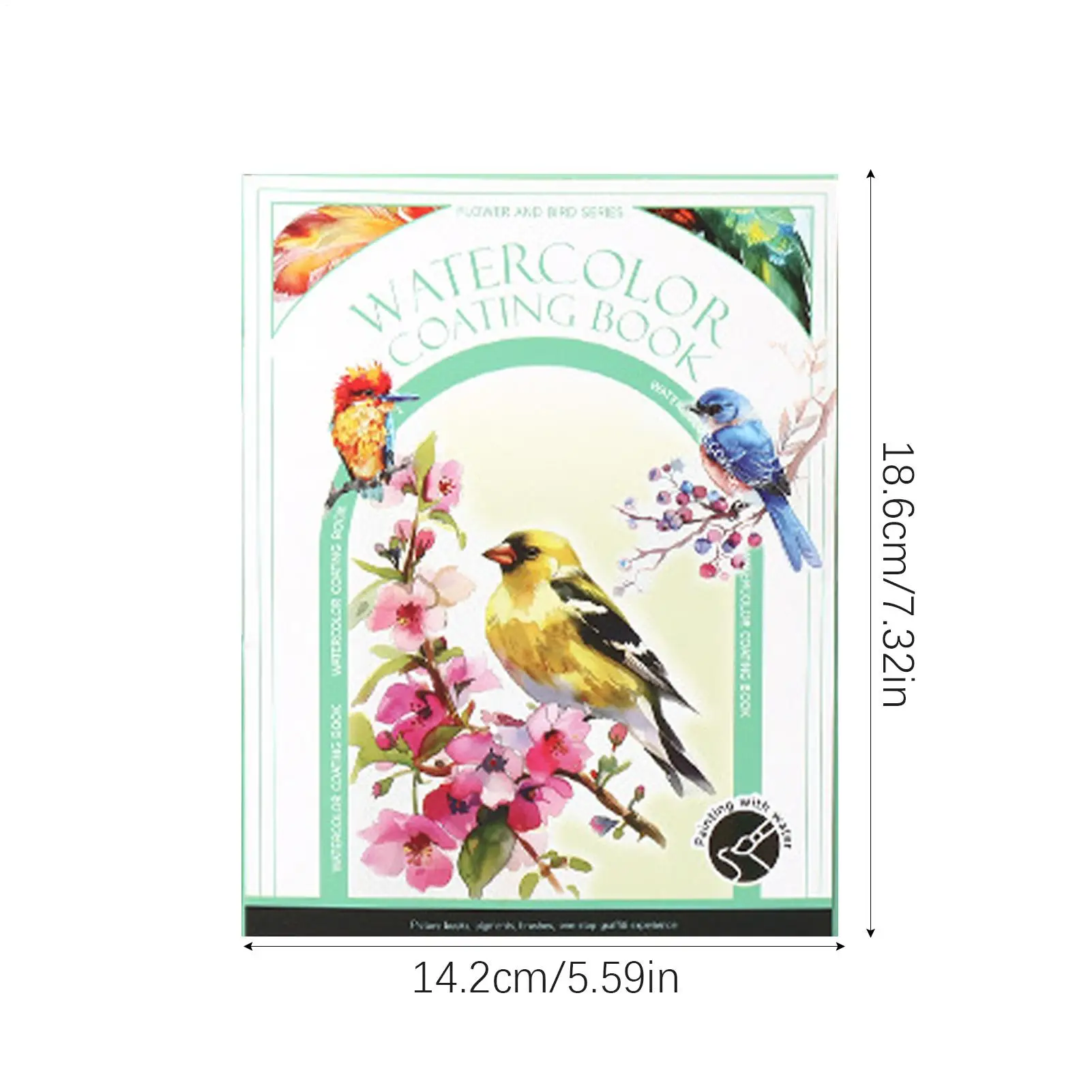 Акварельная книга, дорожный акварельный набор, художественные принадлежности, многофункциональный профессиональный набор для рисования, оптовые канцелярские принадлежности для взрослых