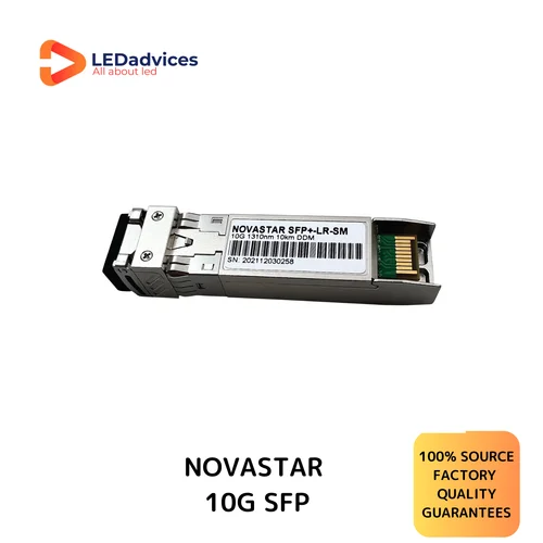 Imagen 2 del producto Módulo de fibra Novastar 10G SFP modo único, controlador LED, 10km, adecuado para procesador de vídeo Novastar