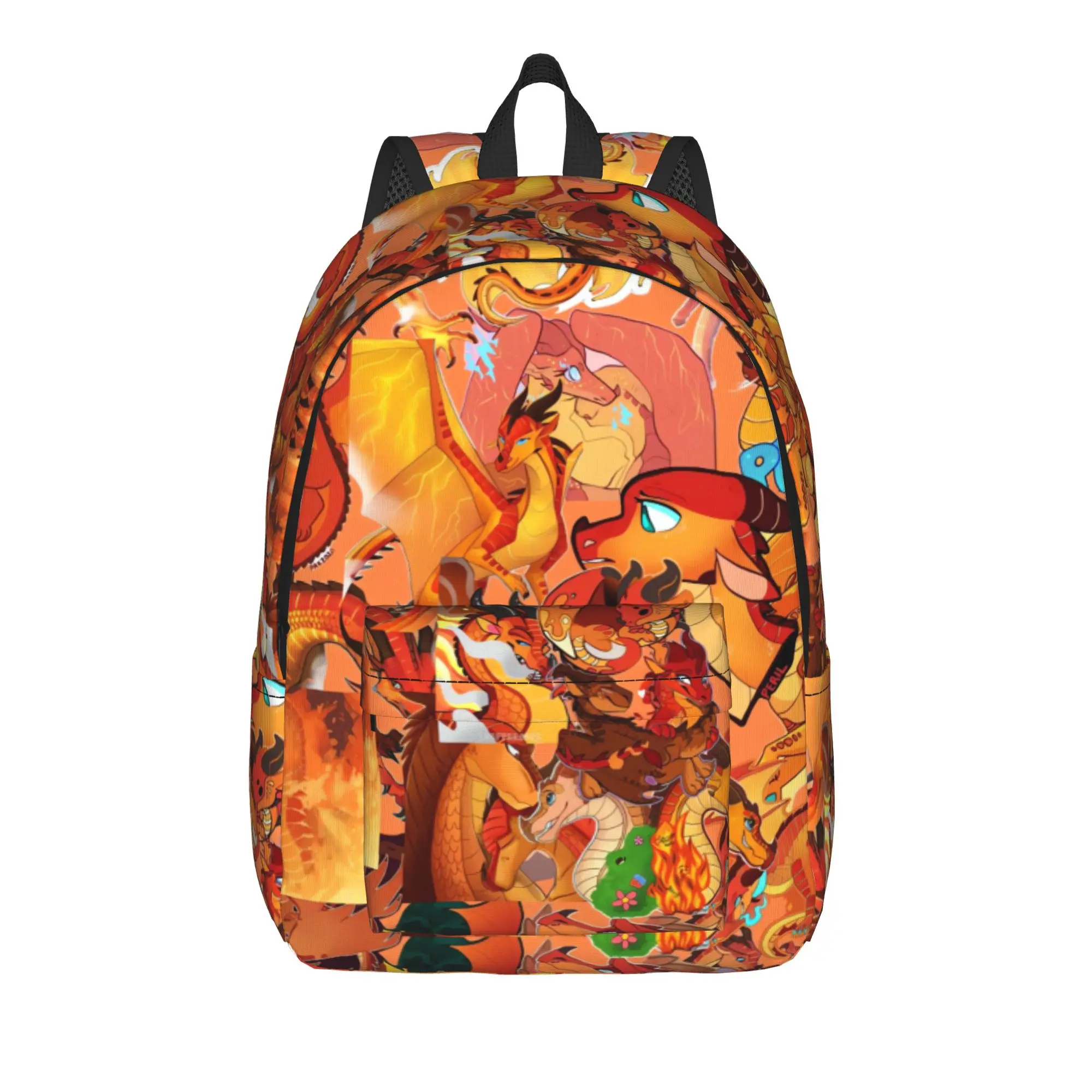 Wings of Fire Backpack  University Backpacks Girl Custom Print School Bags Kawaii Rucksack