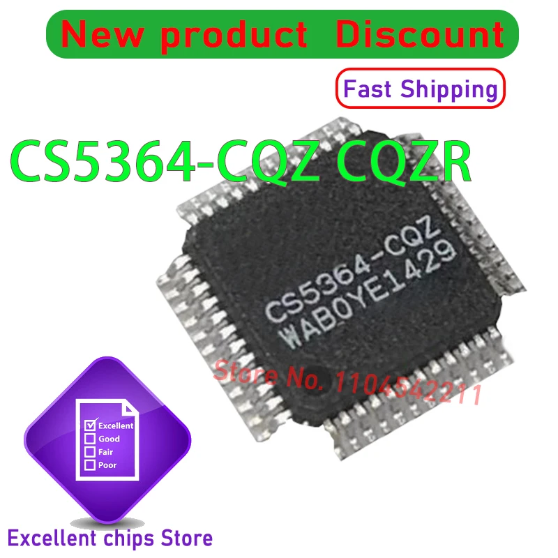 

(1 шт.) 100% новый набор микросхем CS5346-CQZ/CQZR CS4245-CQZ CS3318-CQZ CS5364-CQZ CS5345-CQZ QFP48