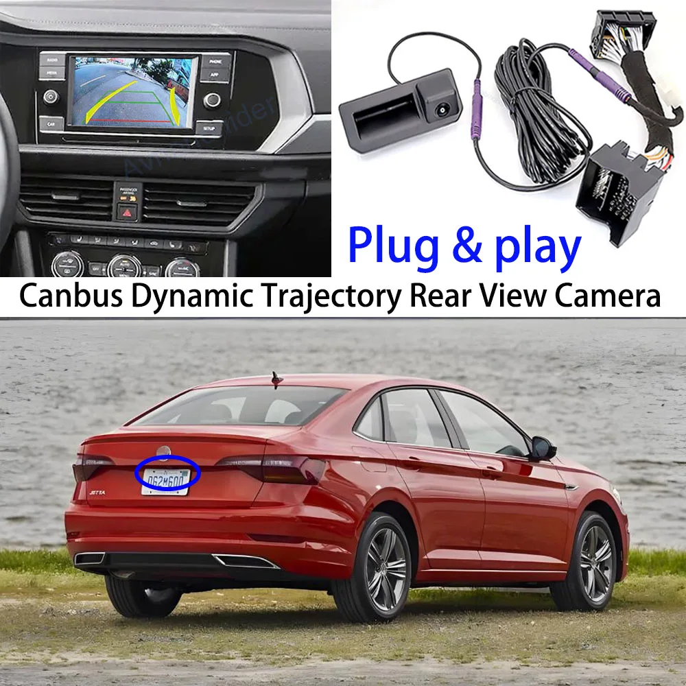 canbus-dynamic-trajectory-rear-view-camera-for-volkswagen-jetta-mk7-2019-2021-2022-2023-not-fit-2020-work-with-mib2-nav-unit
