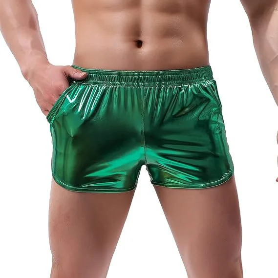 Summer New Glossy Loose Casual Popular Shorts For Men