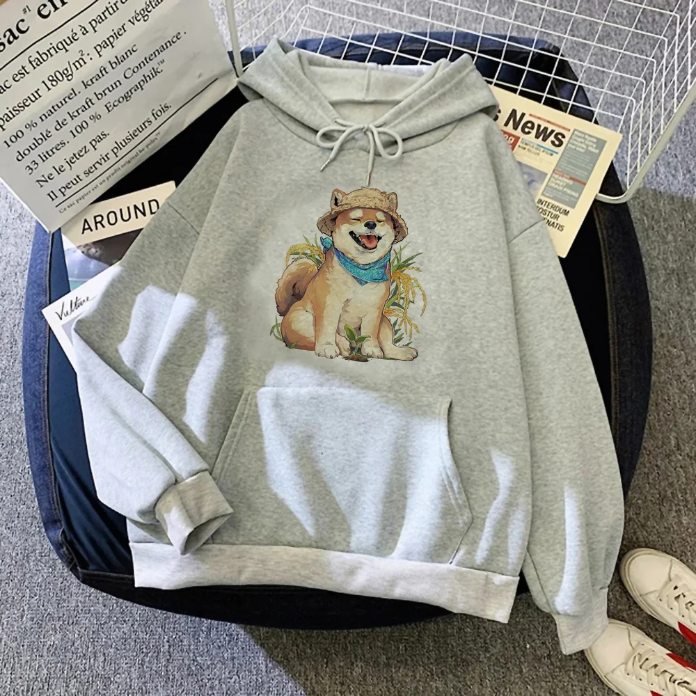 

Shiba Inu hoodies women Kawaii anime clothing female graphic Pullover