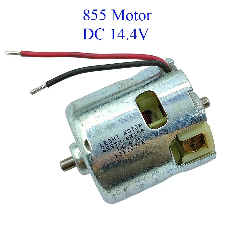

Small RS-855 Electric Motor DC Motor12V 14.4V 18V 26000RPM 48mm Ball Bearing High Speed DIY Tools RC Models Industrial Equipment