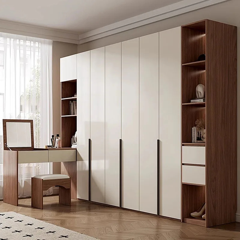 

Dressing Table Wardrobe Luxurious Wooden Organizer Bedroom Wardrobe Storage Multifunction Armario Multiuso Home Furniture