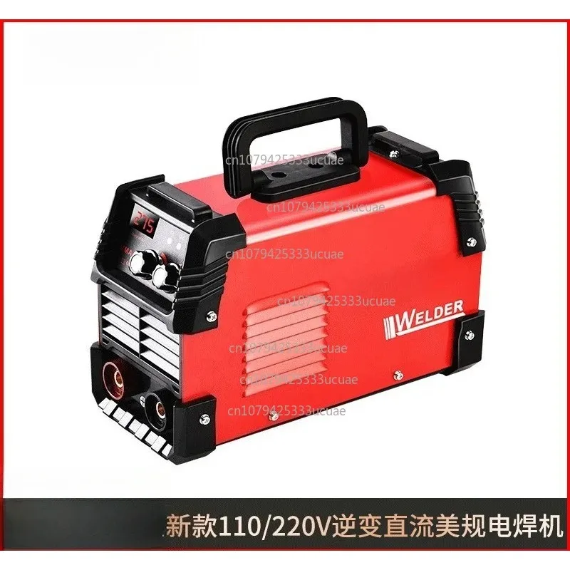 110V Inverter DC American Plug Welder, Portable Small, Handheld Dual Voltage Household Manual Welding Welder