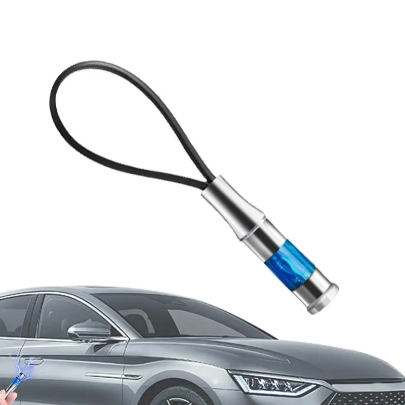 Anti-Static Keychain Car Static Electricity Discharger Keychain Human Body Static Key Ring Car Tools Anti-Static Tool Keychain