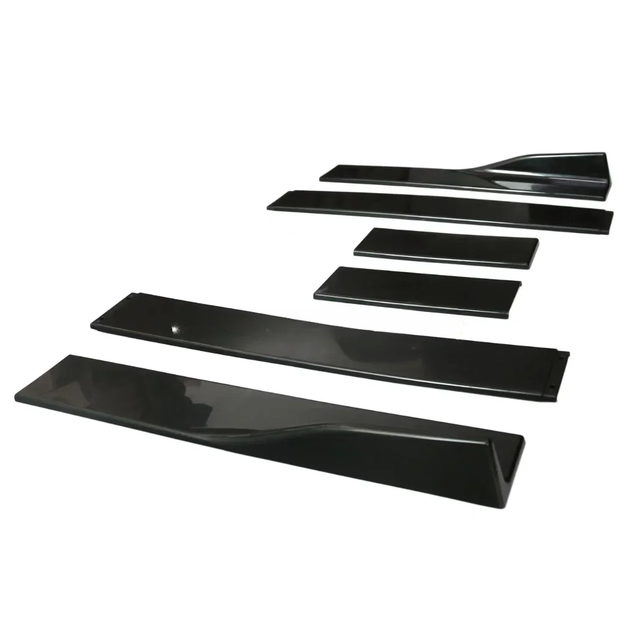 Car Exterior Lower Side Splitter Diffuser Winglet Side Wing Bumper Lip For Volkswagen Golf 7 7.5 MK7/7.5 R GTI R-Line 2013-2019