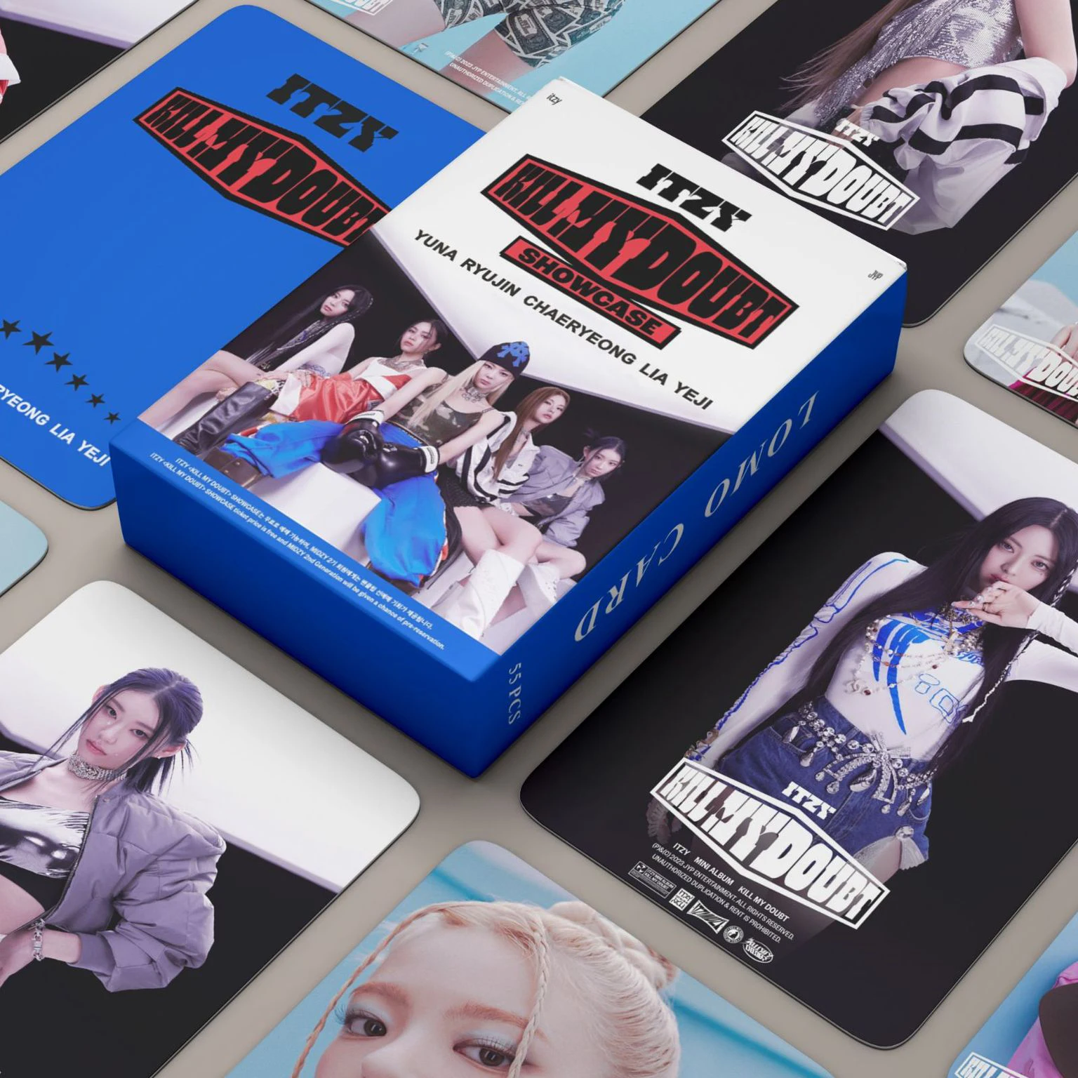 

54pcs/set Kpop ITZY Lomo Cards GUESS WHO Photo Album Cards K-POP ITZY Postcard New Arrivals Pictures Fans Gift