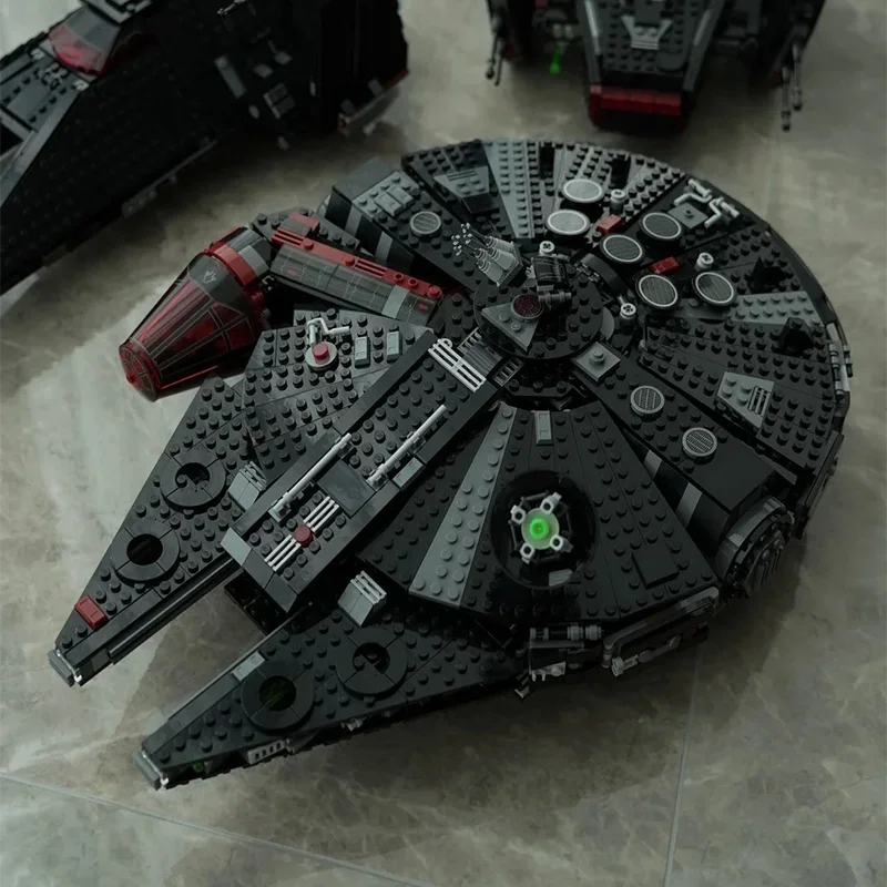 

NEW Compatible 75389 Millennium Falcon The Dark Spaceship Model Bricks Building Block for Boys Gift for Kids Educational gift