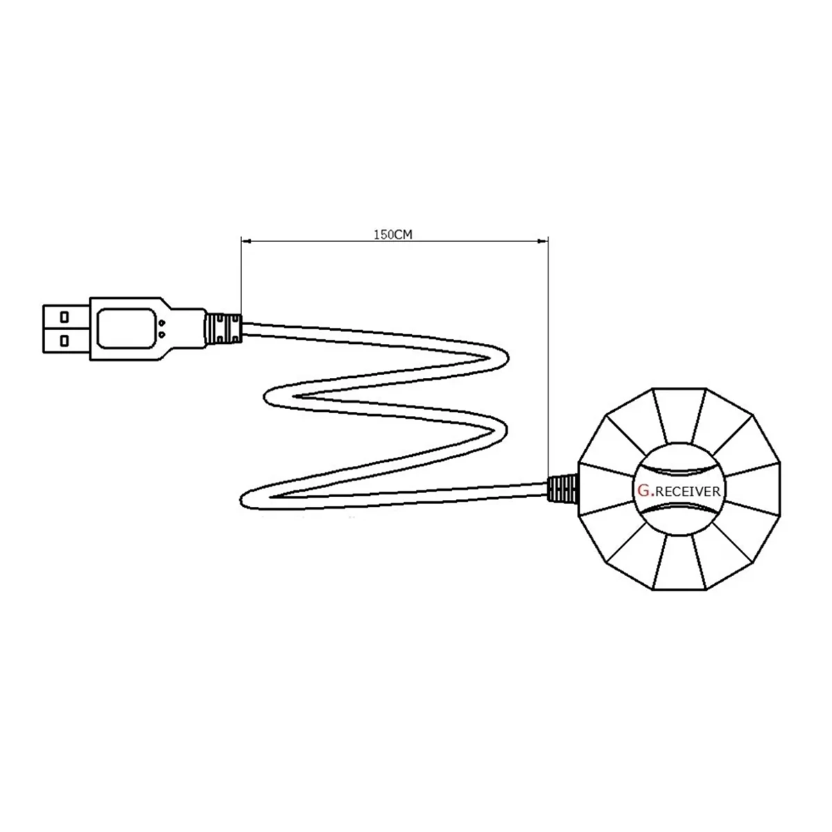 

Receiver Module New USB GPS GLONASS Receiver GNSS Receiver Module Antenna, Replace Bu-353S4, BU353S4, 0183NMEA USB Protocol