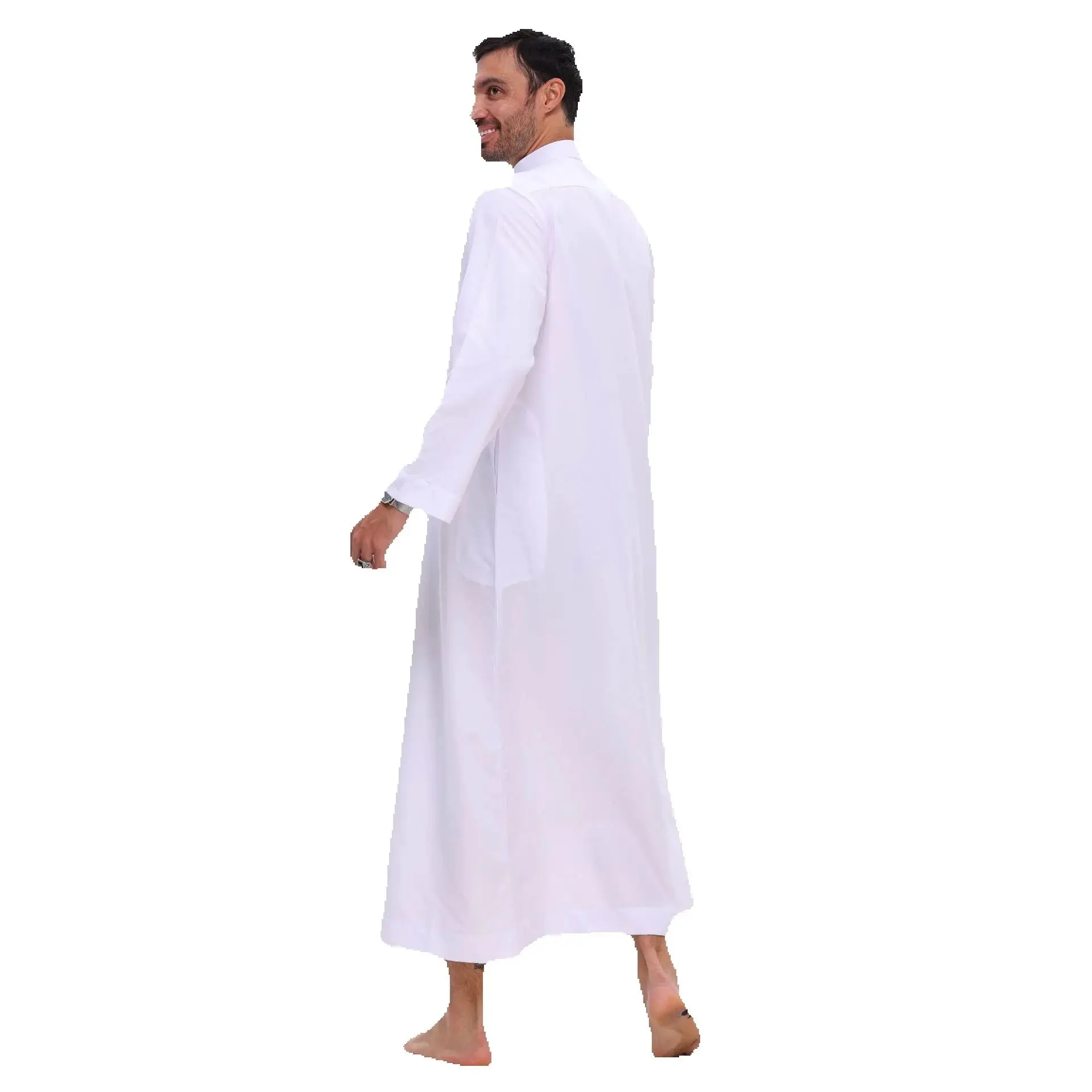2022 Muslimische Robe Naher Osten Herrenbekleidung Quadratische Jubba Thobe Islam Kleid Dubai Abaya Thobe Daffah Dishdasha Djellaba Kaftan