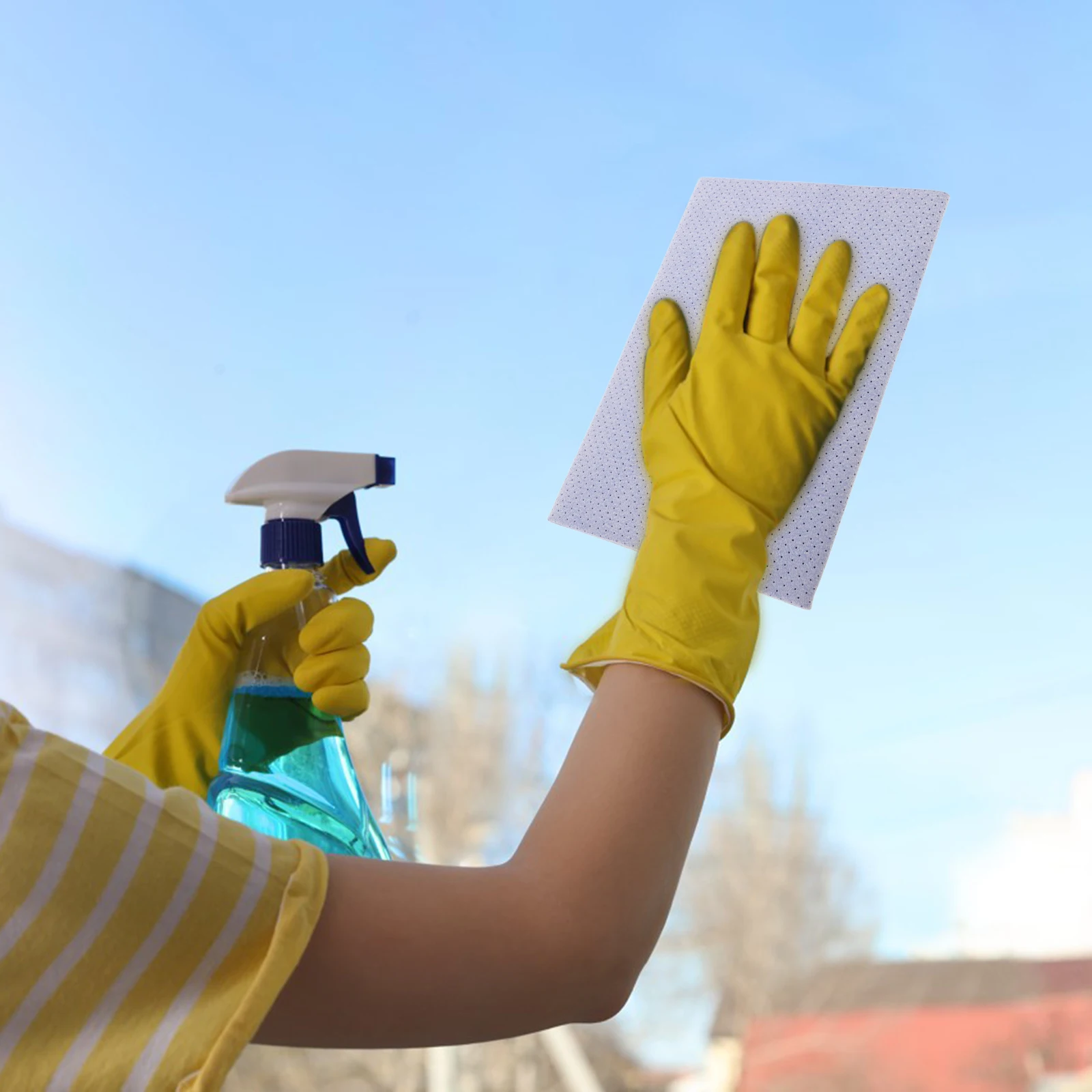 

Premium Perforated Car Cleaning Cloth Reusable Microfiber Drying For Vehicle Auto Wash Water Scratch-Free Towel