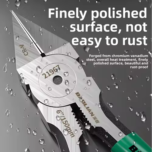 Baolian Industrial Grade Special Sharp Side Mouth Pliers,High Hardness Electrician Small Diagonal Pliers,Electrician Manual Tool - Image 3