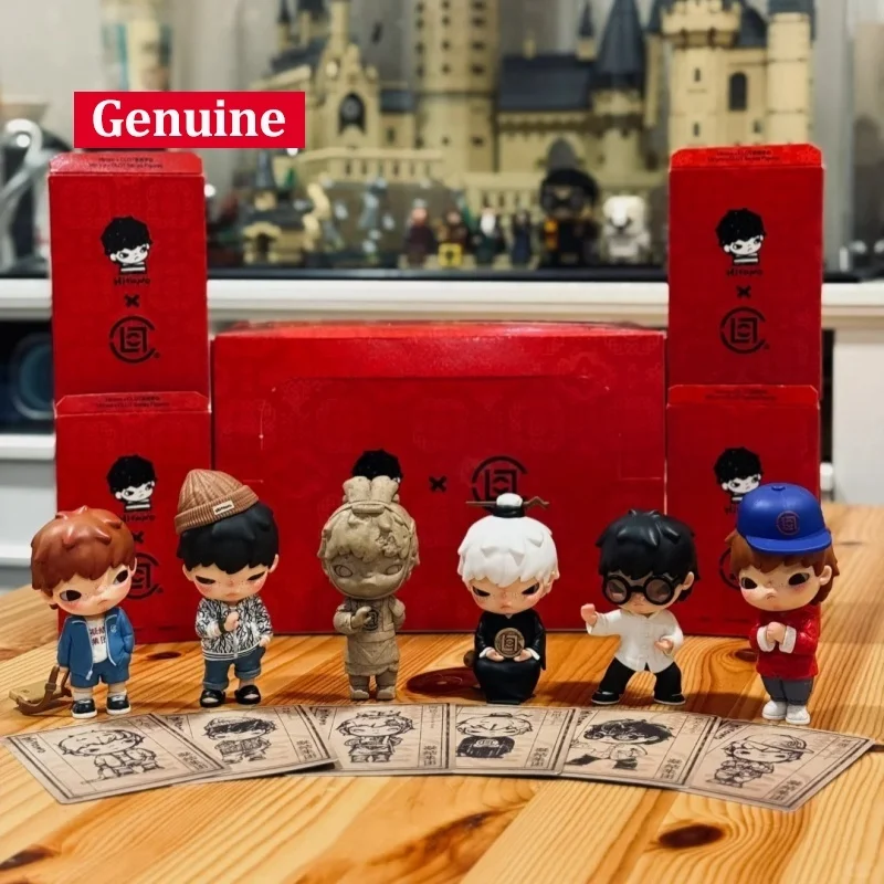 

Официальная подлинная серия POPMART Hirono Clot 8,0, слепая коробка, модный подарочный орнамент ручной работы, загадочная коробка, подарок для друзей на день рождения