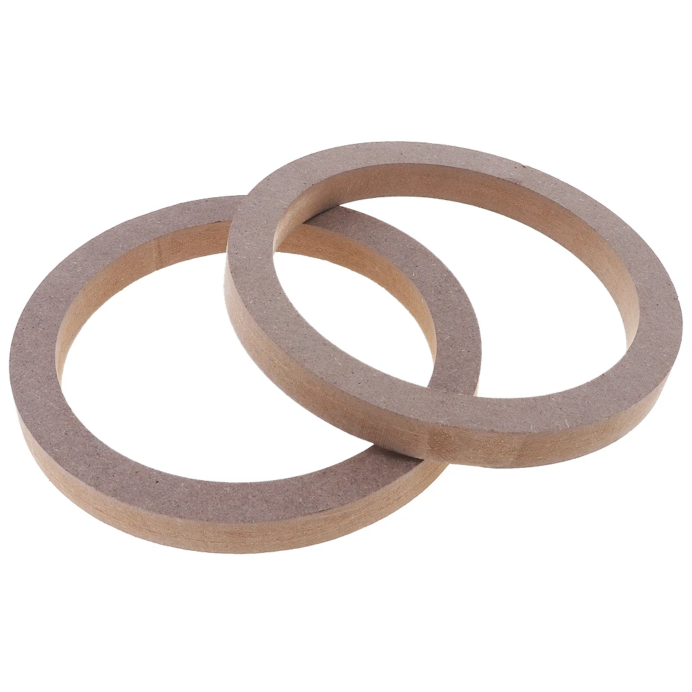 6.5 Inch Portable Car Speaker Pad Horn Pad Quake Proof Wooden Gasket for Cars Better Shockproof