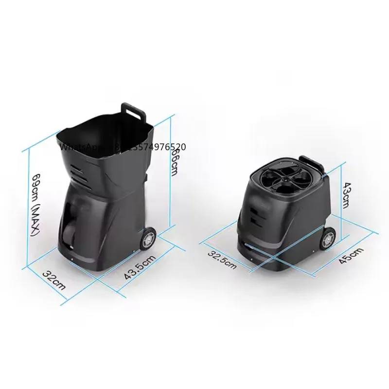 2026 Hot Selling Portable Professional Training Smart Tennis Launching Practice Machine Controlled by Mobile App