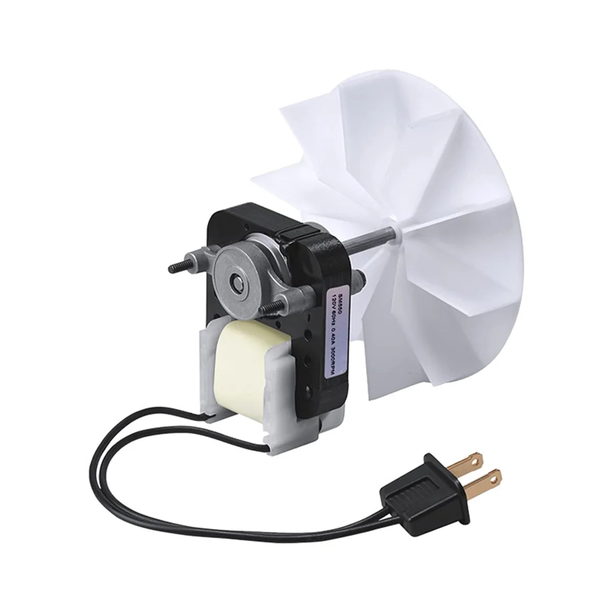 For Nutone Broan 50 CFM120V Universal Bathroom Ventilation Fan Motor SM550 Replacement C01575 65100 EM550 EM750,US Plug