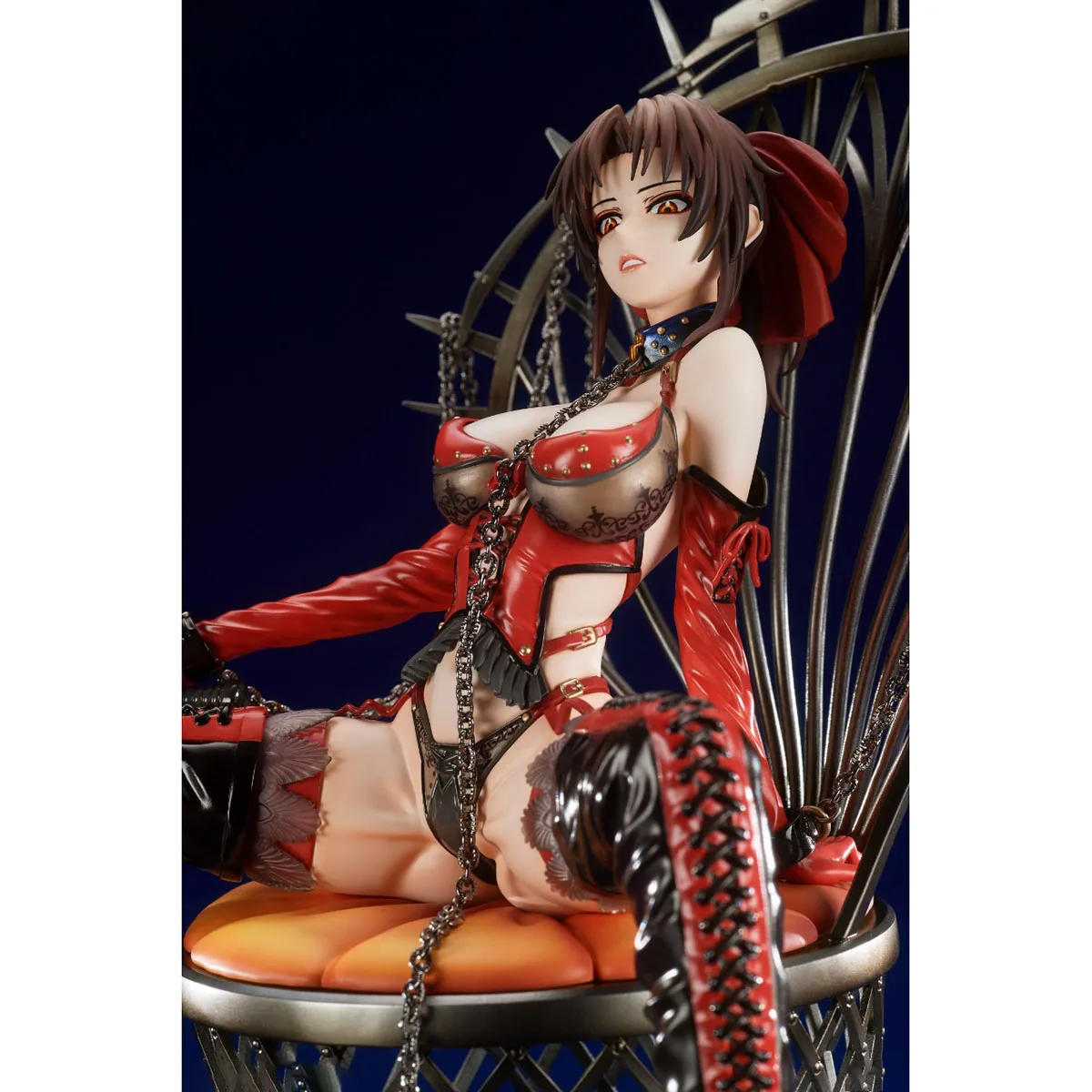 Auf Lager Original Medicos Entertainment Black Lagoon - Revy 1/7 Scarlet Queen Ver Anime Figur Action Figur Modell Dekoration