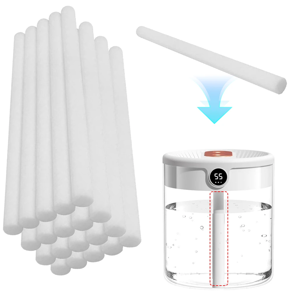 

20Pcs For K15 Humidifier Stick Filter Replacement Mini Humidifier Wicks Refill Diffuser Wicks Replacement for Small Humidifier