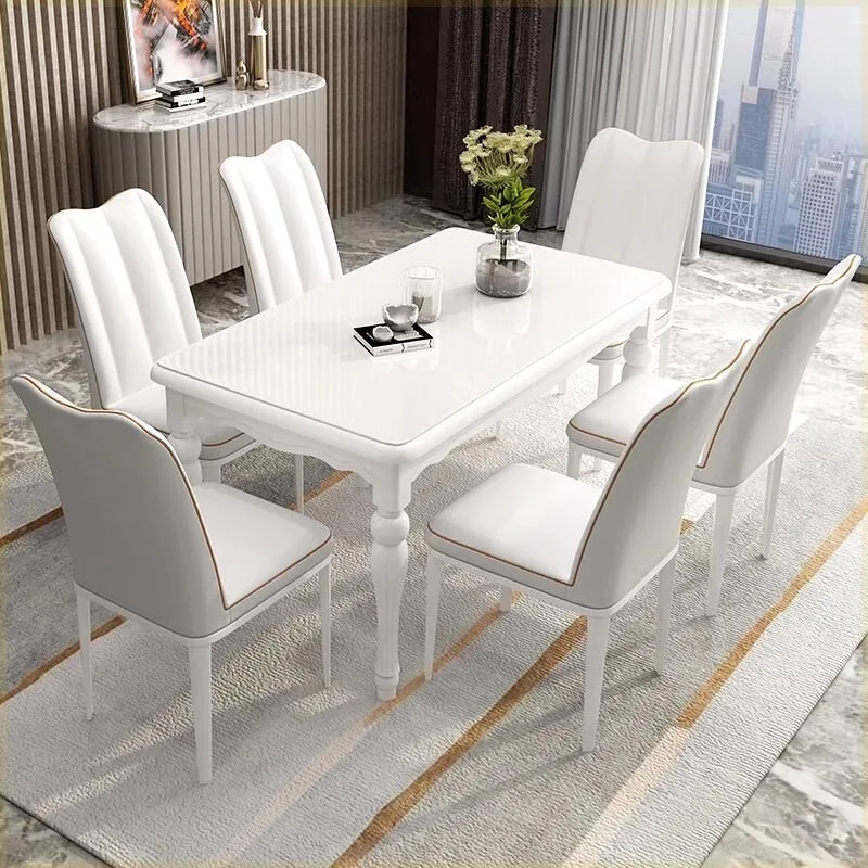 Sillas Modernas, Mesa de Comedor, Mesa de Centro para Cafetería/Restaurante, Mesa de Comedor Nórdica para Salón, Mesa de Escritorio de Diseño, Mesas de Jantar, Muebles para el Hogar