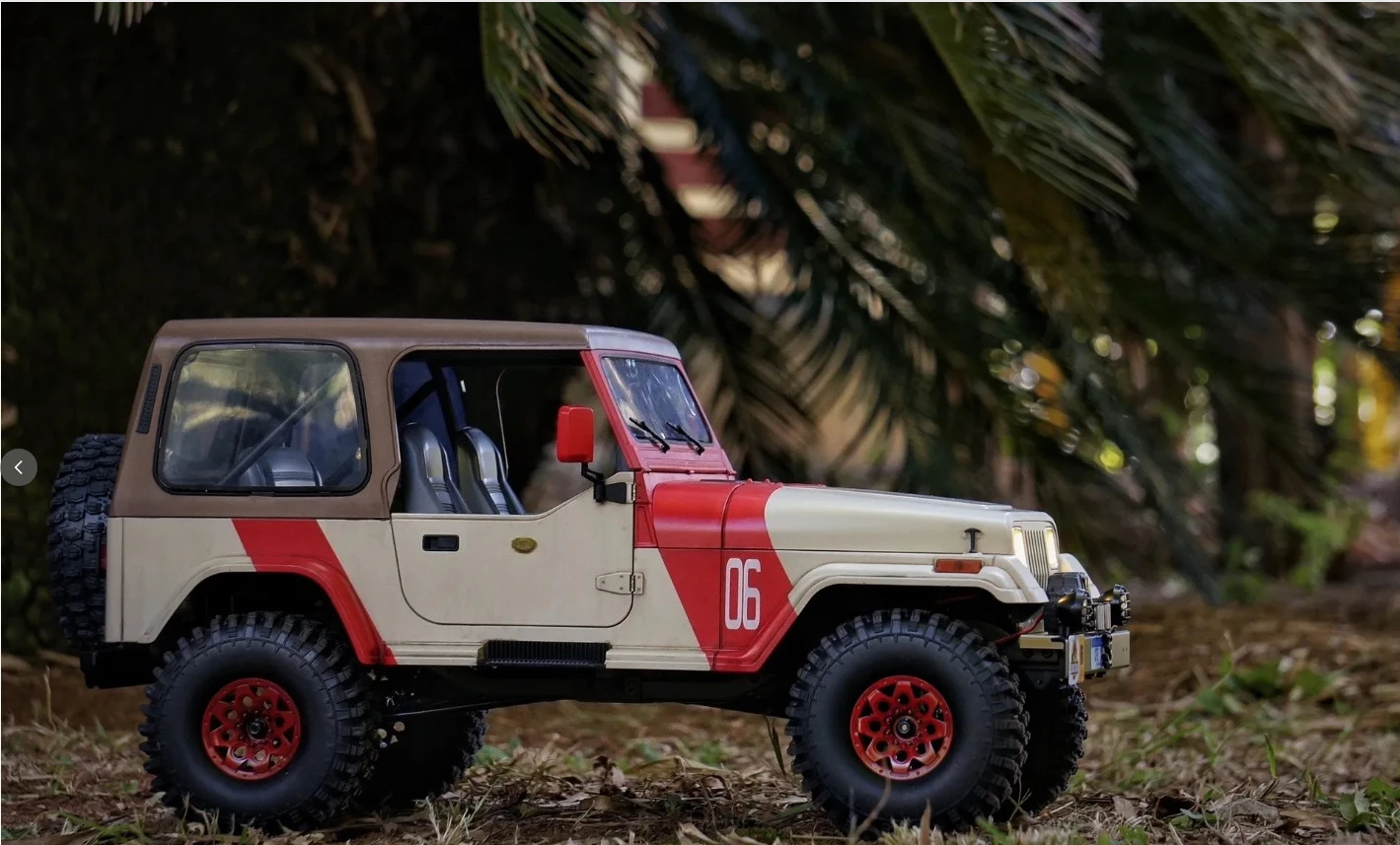 1924 Adventure Off-road Vehicle Toy Set Epic Movie Inspiration Collection Level Car Model Toy Enthusiast High-end Gift