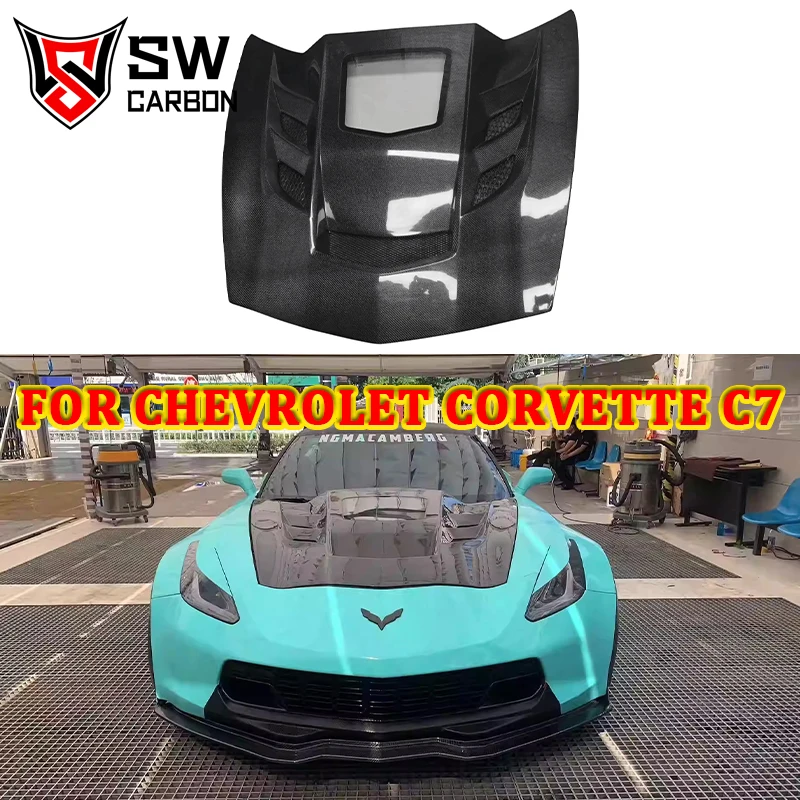 Higher quality Carbon Fiber APR Style Rear Wing for Chevrolet Corvette C7 Car Spoiler Trunk Lip Splitter upgrades Body Kit