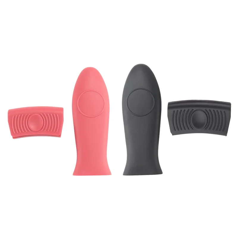 PB-силиконовый держатель горячей ручки и держатель вспомогательной ручки, чугунная крышка ручки сковороды, чугунная силиконовая крышка ручки