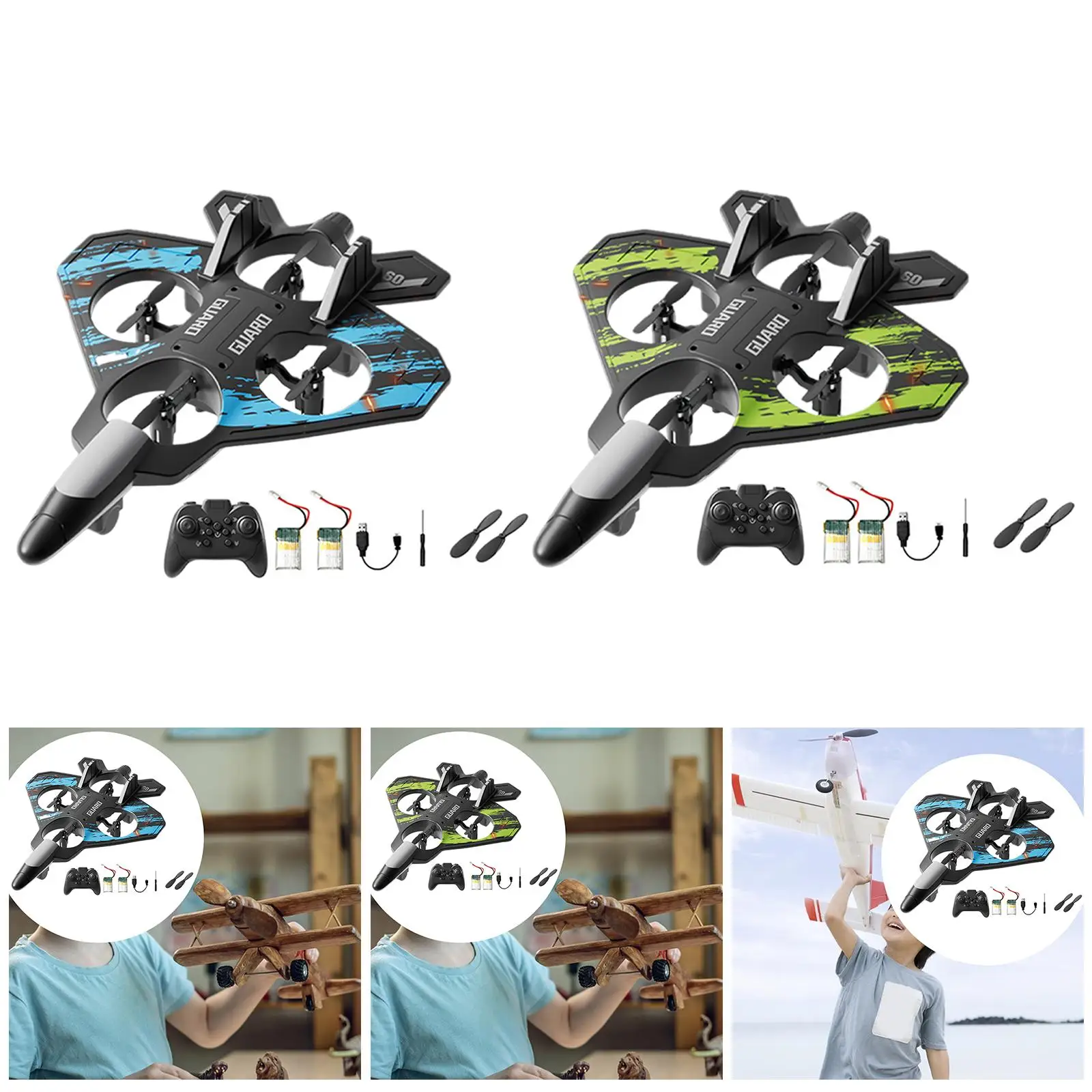 

Foam Remote Control Airplane Stunt Roll 6 Channel Anti Falling Fighter Model