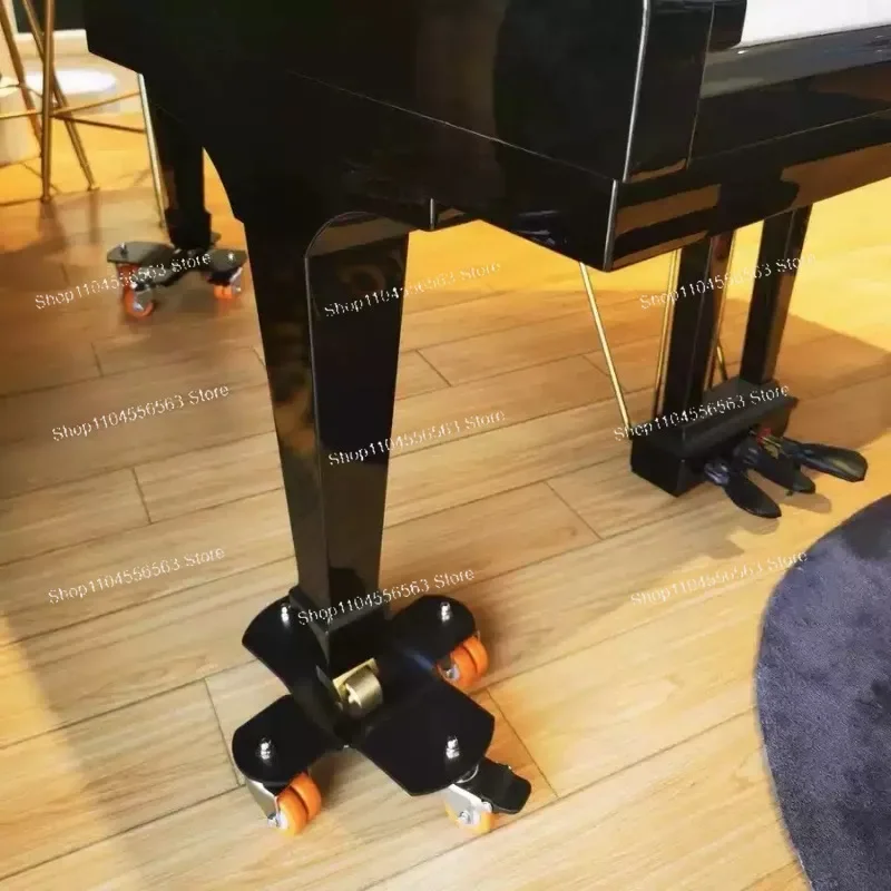 （Popular Items Today）Piano Moving Wheels - Tripod Style Moving Feet For Stage & Outdoor Piano Handling