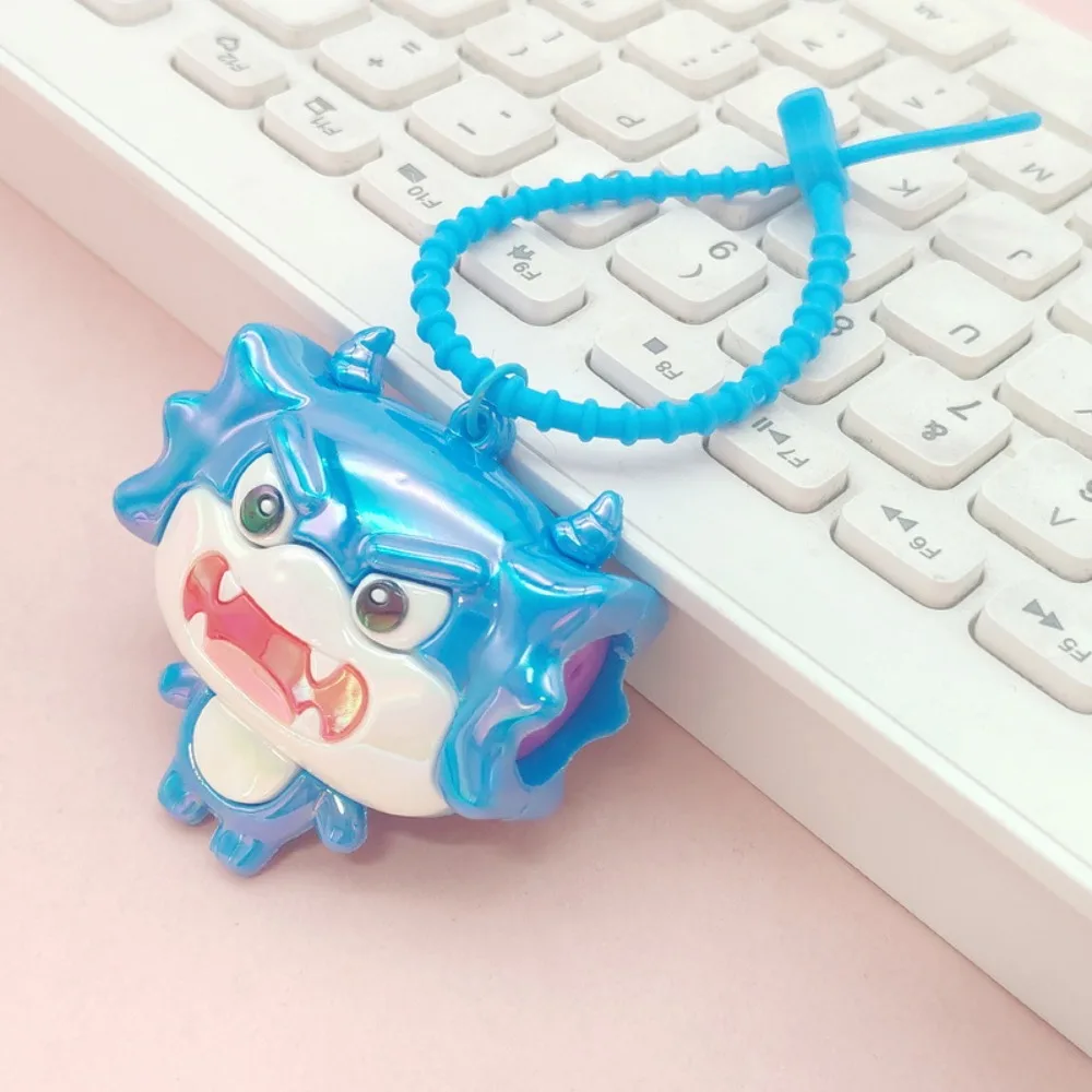 Squeaky Shake Activated Squeaky Keychain Portable Beeping Sound Fidget Cartoon Cute Sound Keychain Stress Relief