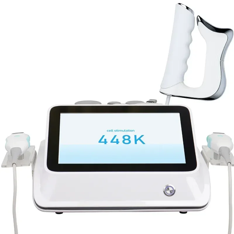 

448Khz CET RET Tecar Device INDIBA Physical Therapy Machine Rf High Radio Frequency Diatermia Pro Loss Weight Health Care System