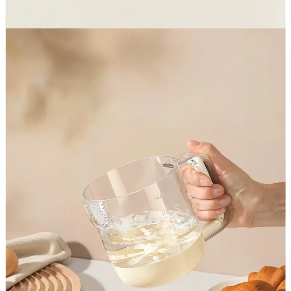 Multifunctional Egg Beater Cup Manual Kitchen Mixer Baking Whisk Cream Frother Household Food Prep Gadget Easy Wash