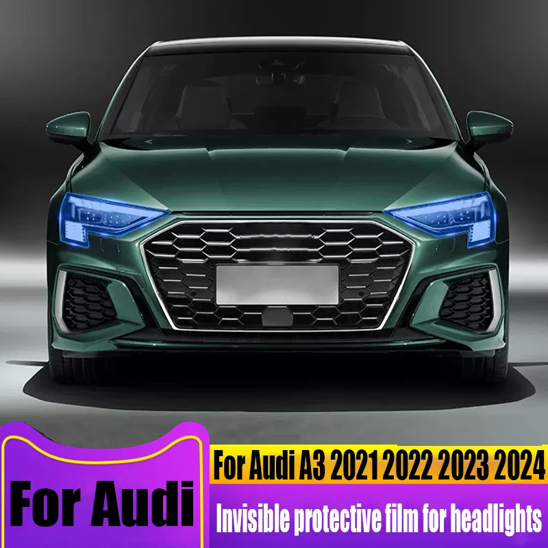 

Невидимая Защитная пленка для автомобильных фар Audi A3 2021 2022 2023 2024