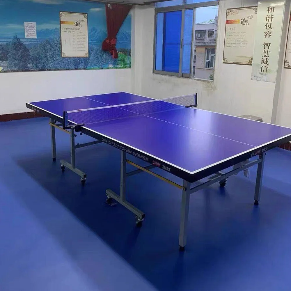 

Beable Table Tennis Flooring, Best Surface for Ping Pong Table Court, Blue PVC Material, 4.5mm,5.0mm