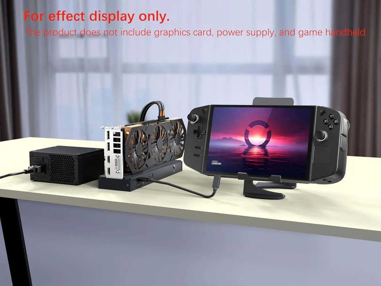 عرض ساخن لعام 2025 حاوية Thunderbolt 3 EGPU، محطة قاعدة وحدة معالجة الرسومات الخارجية Thunderbolt 4 USB4 40Gbps، متوافقة مع NVIDIA/AMD PCI