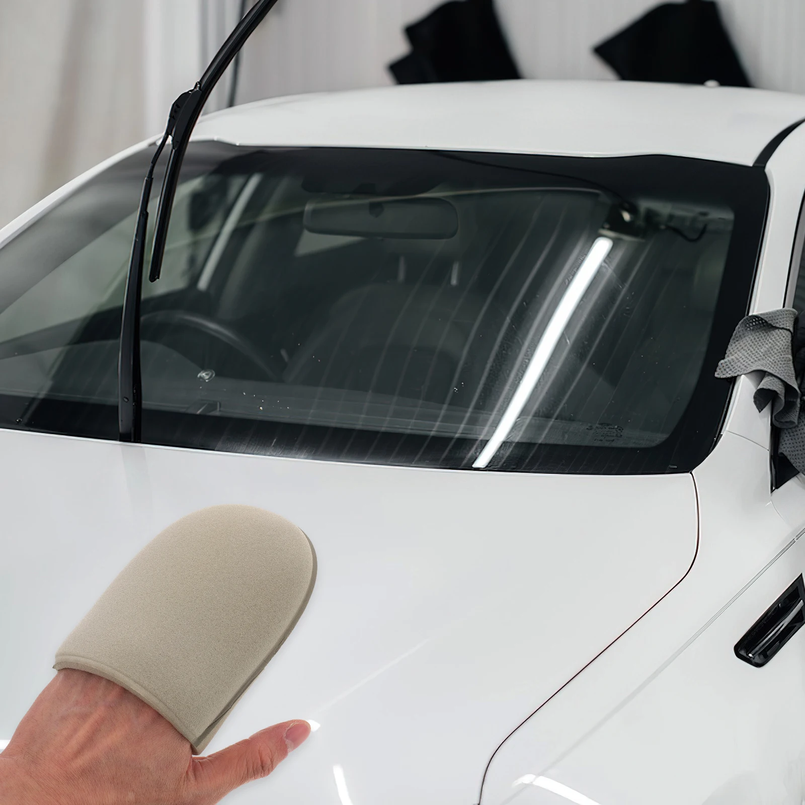 

Car Waxing Sponge Detailing Cars Buffer Pad Applicator Pads Polishing Auto Supplies Sponges for Doorknob Automotive Accessory