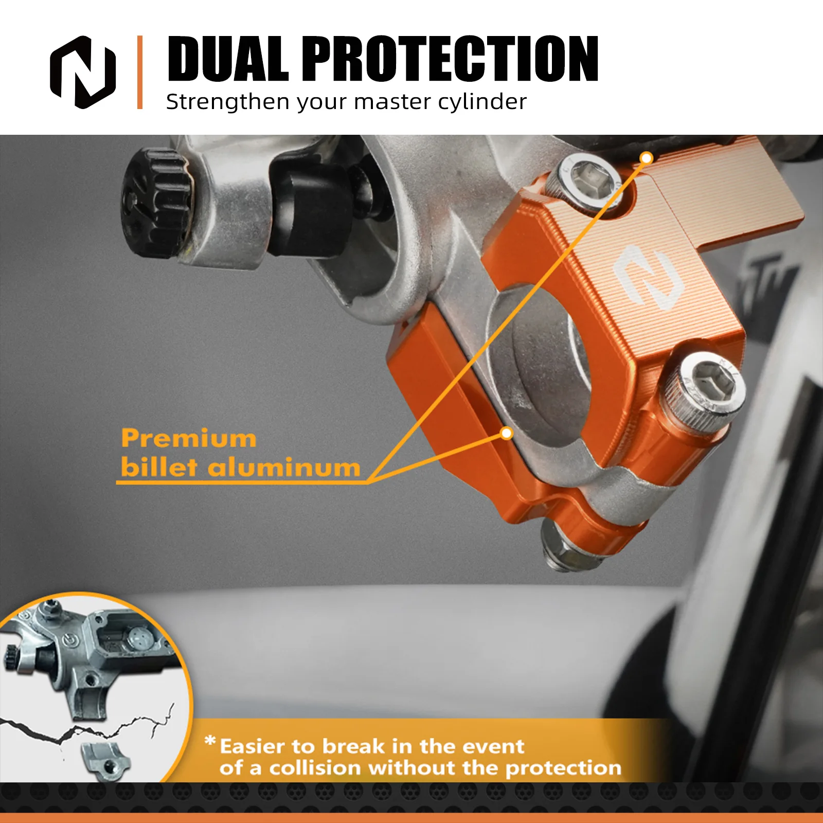 Для KTM EXC 300 TPI 2018-2023 EXCF 350 SXF 250 SXF 450 2013-2023 EXC 300 250 2006-2018 Защита главного цилиндра для Beta RR 300