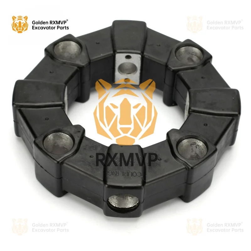 For XMVP New Hot High Speed Black 28a Universal Coupling Assembly Flexible Rubber Motors Excavator