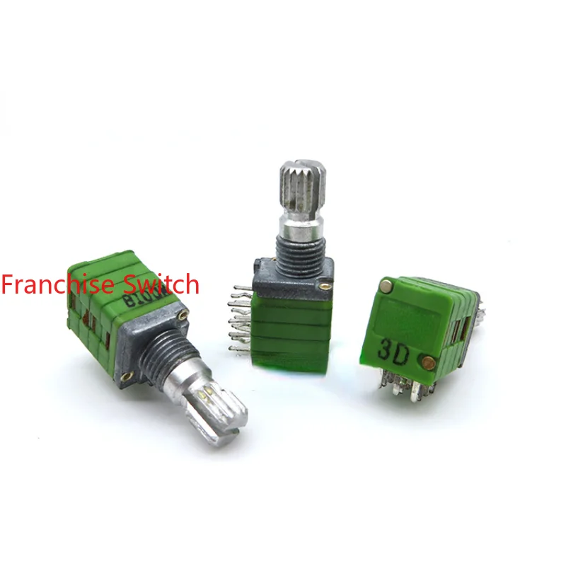 10PCS Fever Grade Precision Potentiometer RD094A20 Quadruple B100K15mm Spline