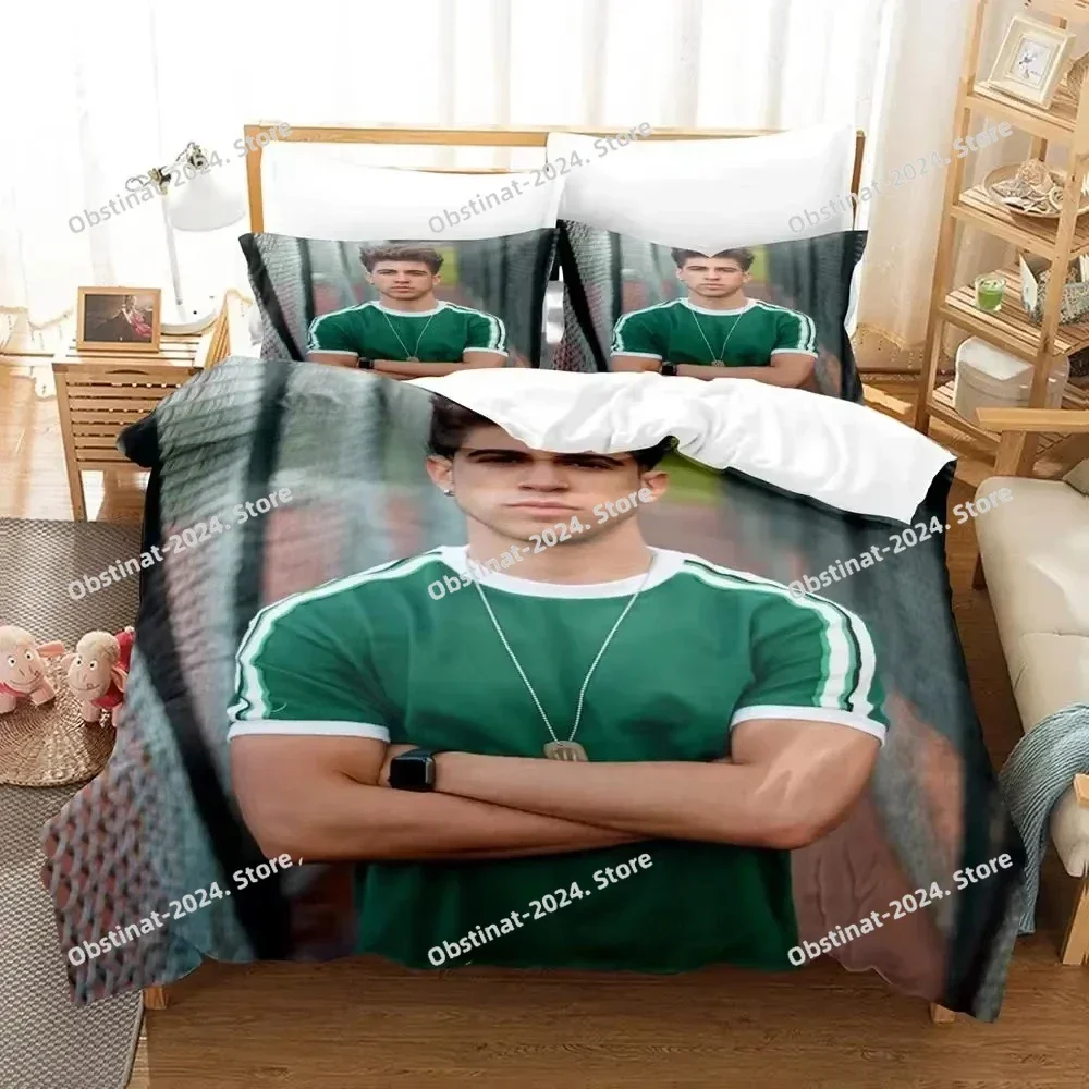 

2025 Alejo Igoa influencer Bedding Set Single Twin Printed With Pillowcase Bed Duvet Cover Single Double Queen Super King Size