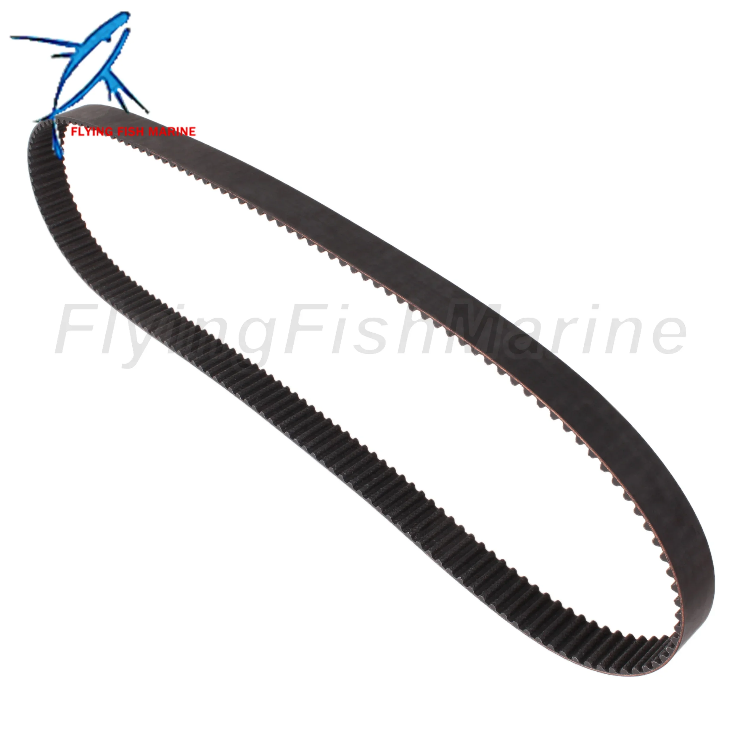 Outboard Motor 69J-46241-00 01 18-15141 Timing Belt for Yamaha 4-Stroke 200HP 225HP F200 F225 / 57-887883 for Mercury Mariner