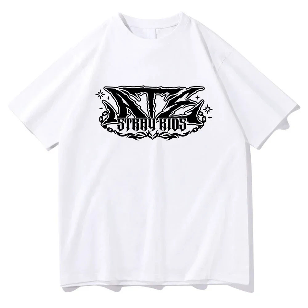 harajuku funny Ate Letters T-shirt Korean Fashion Female Aesthetics Hip Hop Retro Top Neutral Casual Short Sleeve Women Clothing