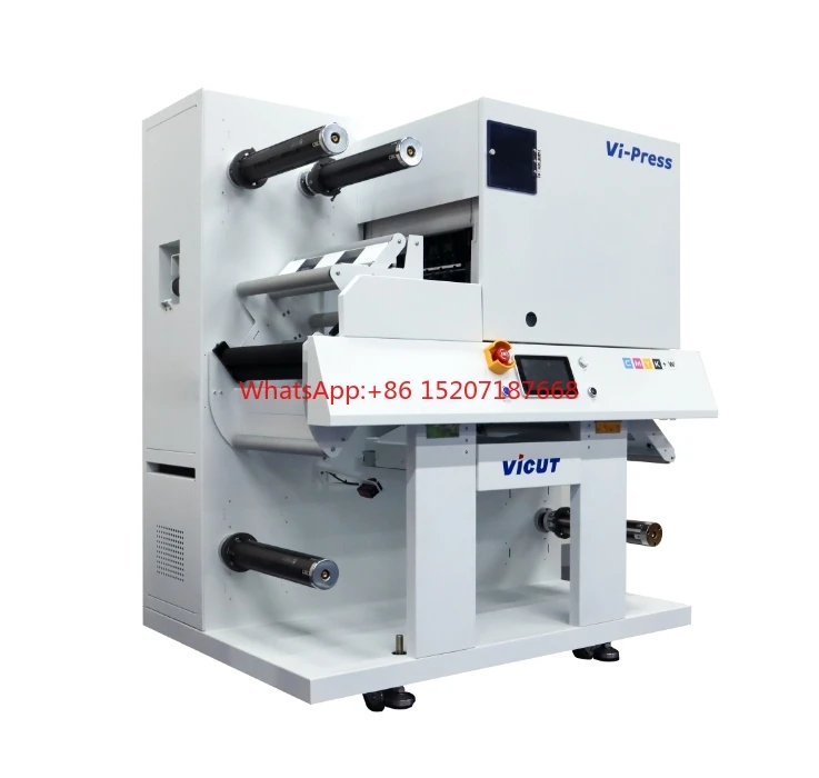 VICUT Color Label Digital Printer Roll To Roll Label Printing Machine Multiple Purpose With Lamination Function