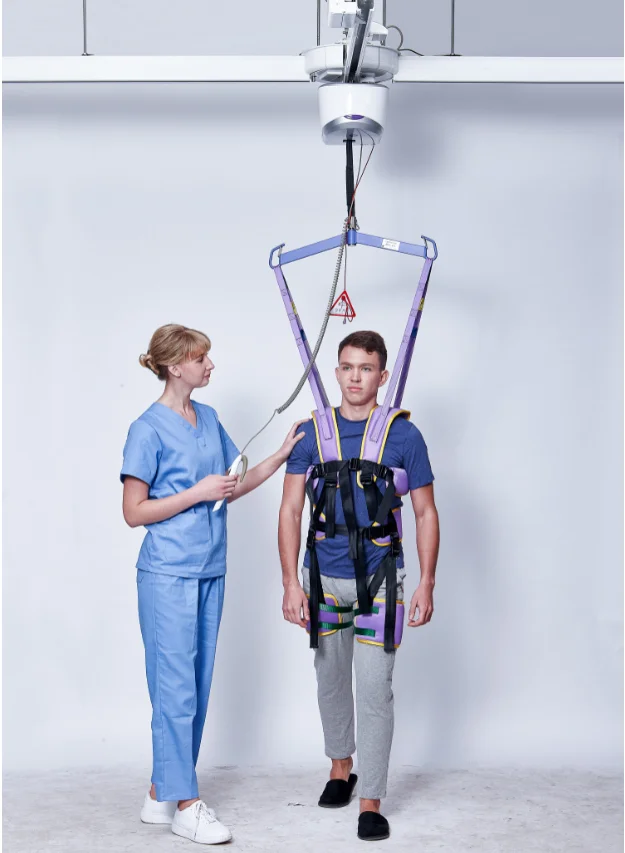 Humaneotec Barrier-Free Hospital Ceiling Lift For Transfer And Walk Exercise Sky Track Used in