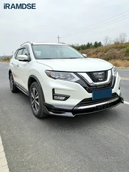 Front Bumper Spoiler for Nissan X-Trail Rogue T32 Front Skirts Air Splitter 2017-2022 Car Body Kit Accessories