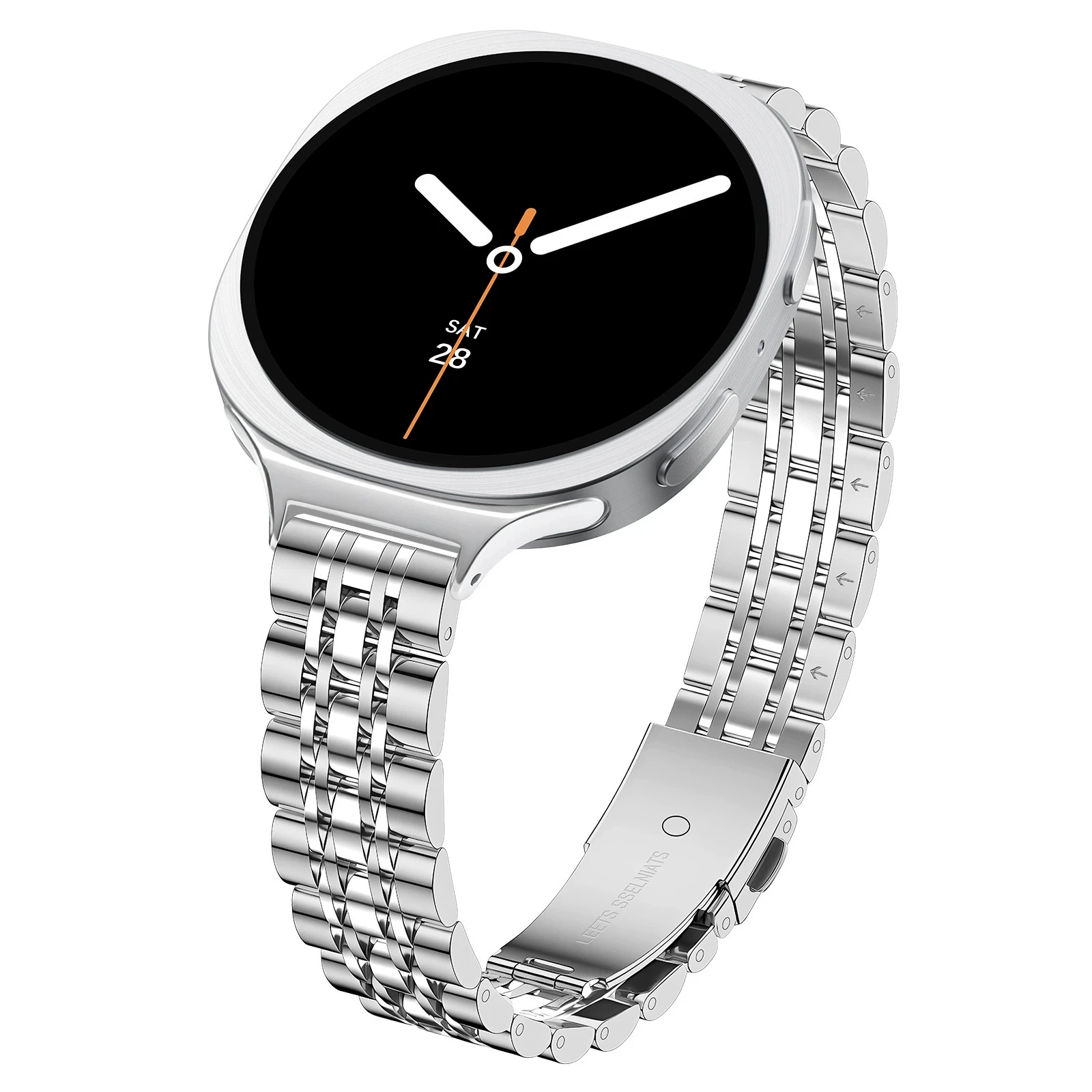 Stainless steel Straps for Samsung Galaxy watch 9 8 40/44mm Slim Metal Wrist Straps correa Galaxy watch 8 classic 46mm Watchband