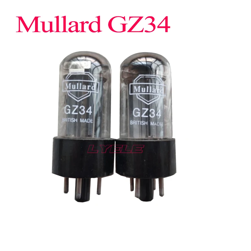 Mullard Vacuum Tube GZ34 Replace 5AR4 5Z4P 5U4G 274B Rectifier Tube Amplifier Kit DIY Audio Valve Factory Test And Match