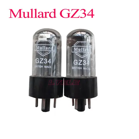 Mullard 진공관 GZ34 교체 5AR4 5Z4P 5U4G 274B 정류기 튜브 증폭기 키트 DIY 오디오 밸브 공장 테스트 및 일치
