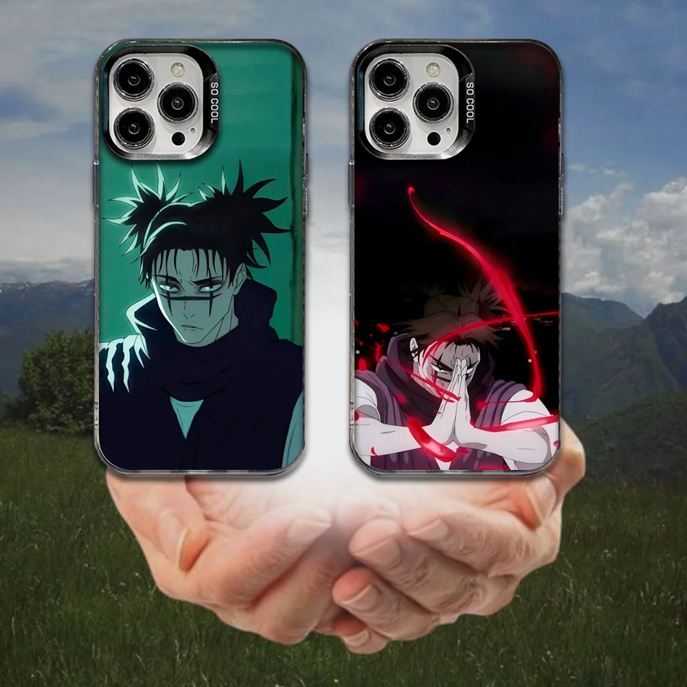 

Choso Jujutsu Kaisen Phone Case For iPhone 16,15,14,13,12,11,8,7,Pro,Max,Plus,Mini,XS,SE Anti Fall Black Matte Hard
